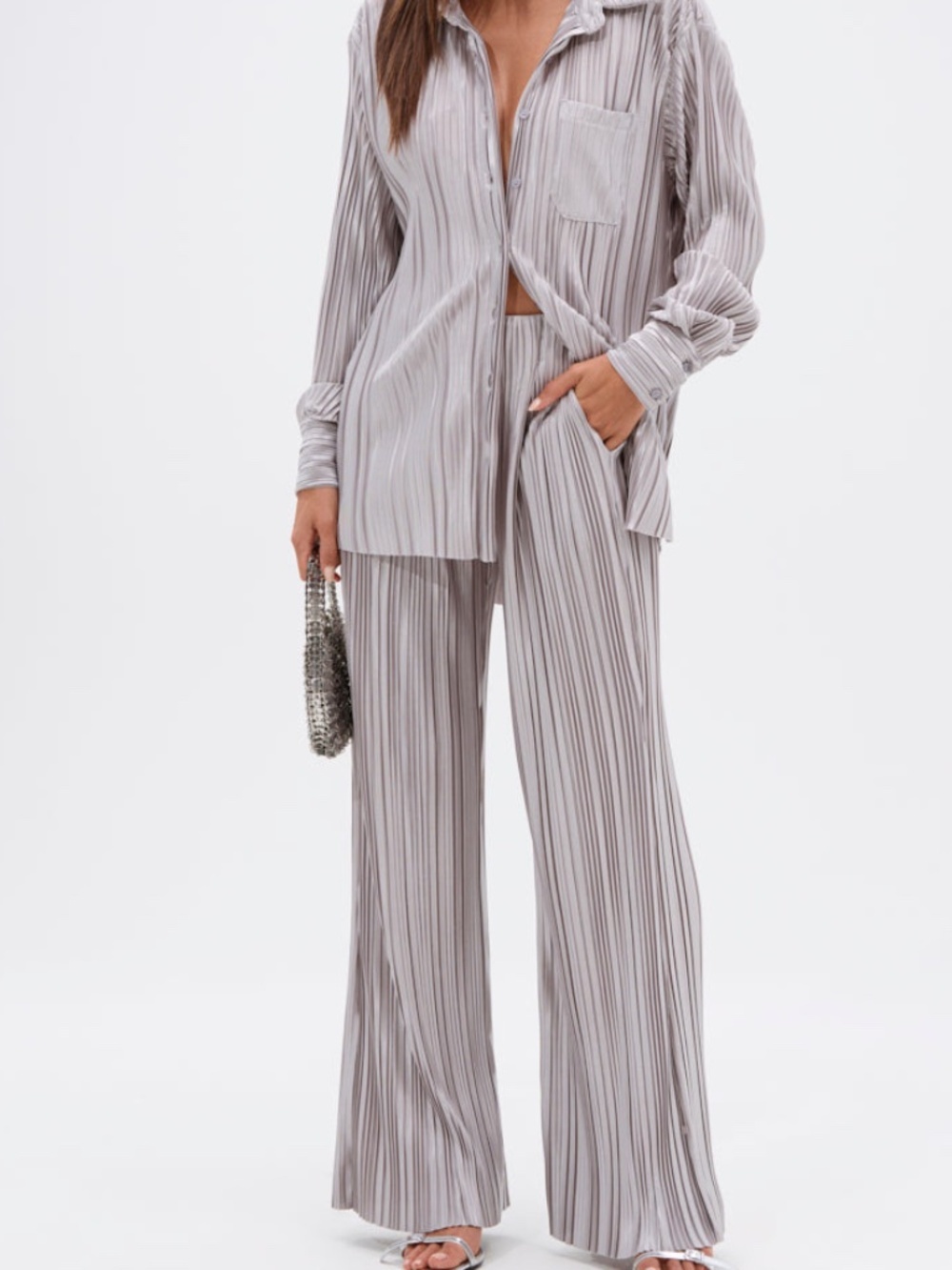 🔥🔥AKIRA ALIA SLINKY PALAZZO PANT and TOP